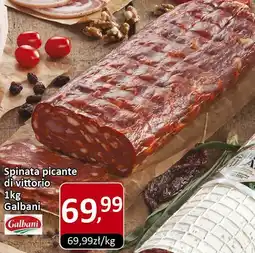 Market Point Spinata picante di vittorio 1kg Galbani oferta