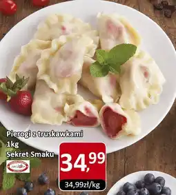 Market Point Pierogi z truskawkami 1kg Sekret Smaku oferta