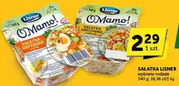 Groszek Sałatka Lisner różne rodzaje 140g oferta