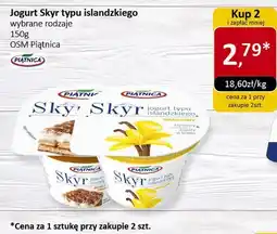 Market Point Jogurt Skyr typu islandzkiego 150g OSM Piątnica oferta