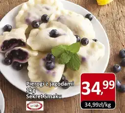 Market Point Pierogi z jagodami 1kg Sekret Smaku oferta
