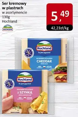 Market Point Ser kremowy w plastrach 130g Hochland oferta