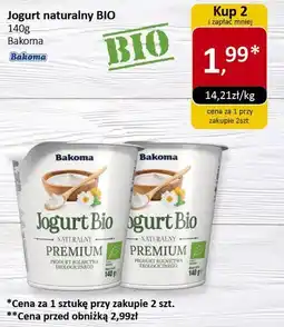 Market Point Jogurt naturalny BIO 140g Bakoma oferta