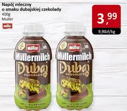Market Point Napój mleczny o smaku dubajskiej czekolady 400g Muller oferta