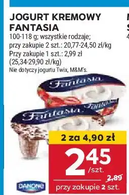 Stokrotka Jogurt z mleczną czekoladą Danone fantasia oferta