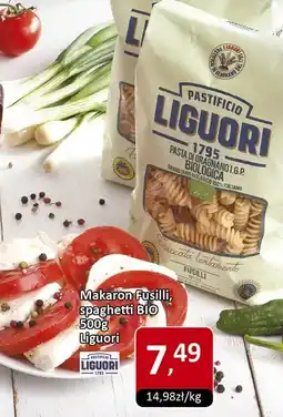Market Point Makaron Fusilli, spaghetti BIO 500g Liguori oferta