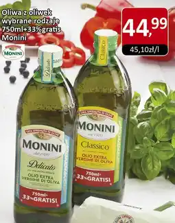 Market Point Oliwa z oliwek wybrane rodzaje 750ml+33% gratis Monini oferta