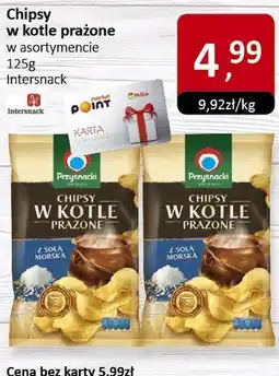 Market Point Chipsy w kotle prażone w asortymencie 125g Intersnack oferta