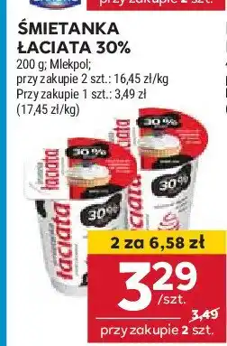 Stokrotka Śmietana 30% Łaciata Łaciate oferta