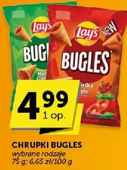 Groszek Chrupki Bugles 75 g oferta