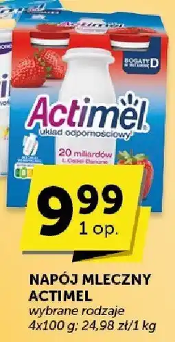 Groszek Napój mleczny Actimel 4x100 g oferta