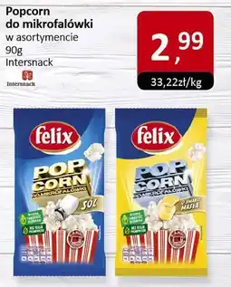 Market Point Popcorn do mikrofalówki 90g Intersnack oferta