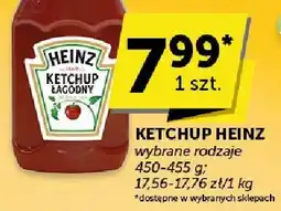 Euro Sklep Ketchup Heinz 450-455 g oferta