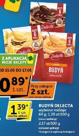 Groszek Budyń Delecta 64 g oferta
