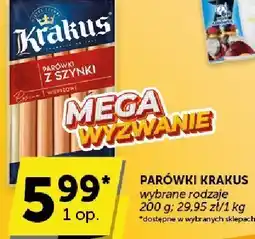 Groszek Parówki Krakus 200 g oferta