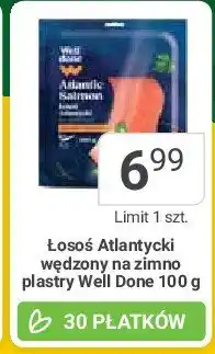 Stokrotka Łosoś atlantycki wędzony na zimno Well done oferta