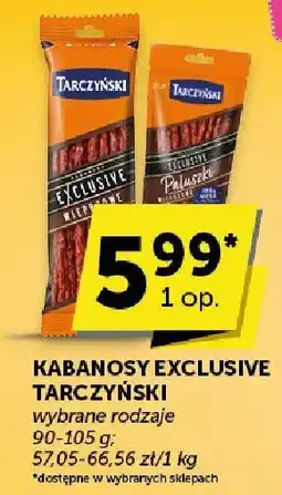 Groszek Kabanosy Exclusive Tarczyński 90-105 g oferta