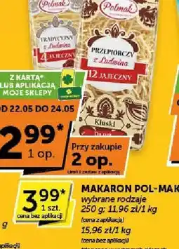 Groszek Makaron Pol-Mak 250 g oferta