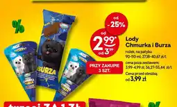 Żabka Lody Chmurka rożek na patyku 90-110 ml Koral oferta