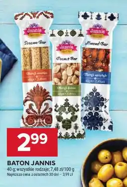 Stokrotka Baton z sezamem JANNIS oferta