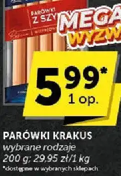 Euro Sklep Parówki Krakus 250 g oferta