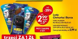 Żabka Lody Chmurka i Burza Koral oferta