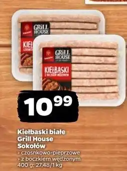 Netto Kiełbaski z boczkiem wędzonym Sokołów Grill House oferta