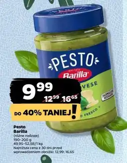 Netto Pesto genovese Barilla oferta