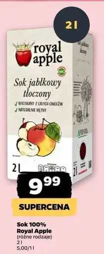 Netto Sok tłoczony jabłkowy Royal Apple oferta