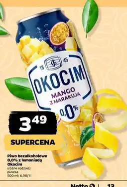 Netto Piwo Okocim Radler Mango Z Marakują 0% oferta