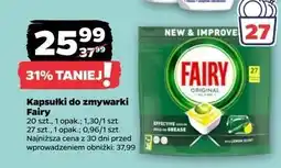 Netto Tabletki do zmywarek lemon Fairy All In 1 oferta