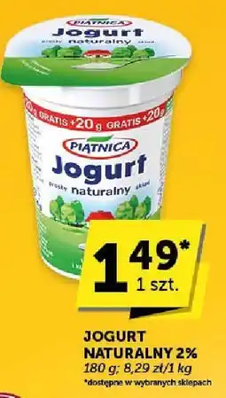 ABC Jogurt naturalny 2% 180g Piątnica oferta