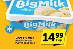 Groszek Lody Big Milk 900ml oferta