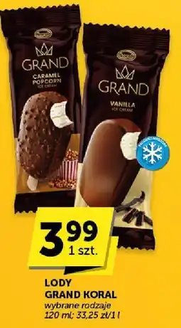 Groszek Lody Grand Koral 120ml oferta