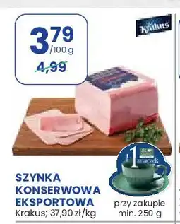 Stokrotka Szynka eksportowa z piersi kurczaka Krakus animex oferta