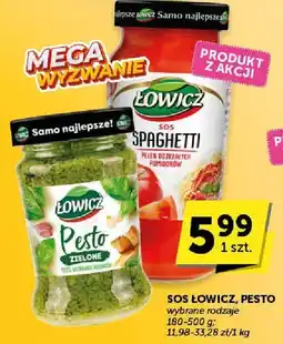 Groszek Sos Łowicz Pesto 180-500g oferta