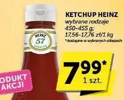 Groszek Ketchup Heinz 450-455g oferta