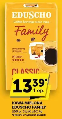 Euro Sklep Kawa mielona Eduscho Family 250g oferta