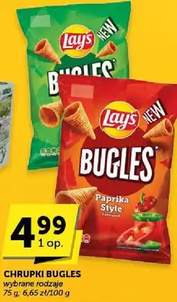 Groszek Chrupki Bugles 75g oferta