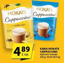 Groszek Kawa Mokate Cappuccino 110g oferta