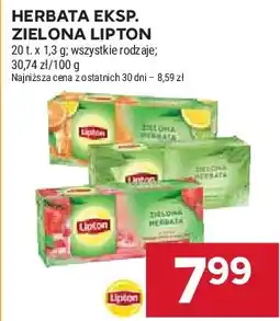 Stokrotka Herbata classic Lipton green tea oferta