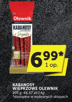 Groszek Kabanosy wieprzowe Olewnik oferta