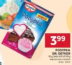 Stokrotka Posypka biała Dr. oetker oferta