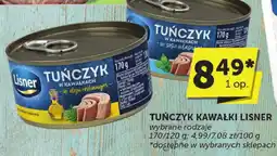 Euro Sklep Tuńczyk kawałki Lisner oferta