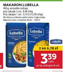 Stokrotka Makaron świderki Lubella makaron oferta