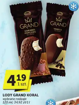 Groszek Lody Grand Koral 120ml oferta