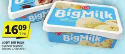 Groszek Lody Big Milk 900ml oferta