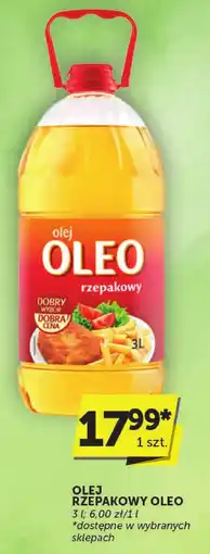 Euro Sklep Olej rzepakowy Oleo 3l oferta