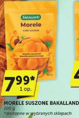 Groszek Morele suszone Bakalland 100g oferta