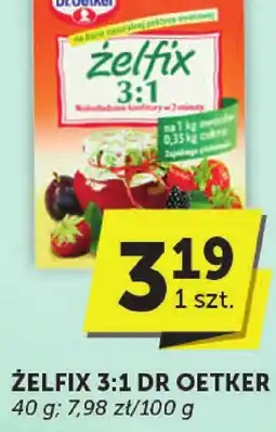 Groszek Żelfix 3:1 Dr Oetker 40g oferta